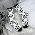 thumbnail image 5 of Logiee Happy Soccer Print Adult Socks for Men & Women,Calf Socks, Ankle Socks,Boots Socks,Breathable Casual Sock,Unisex Crew Socks, 5 of 6