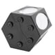 thumbnail image 4 of Pecera Hexagonal, linterna portátil, forma de jaula de pájaros, pecera de paisaje en miniatura, color negro, 4 of 5