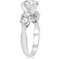 thumbnail image 3 of Pompeii Certified 3 1/2Ct Diamond Engagement Ring 14k Gold or Platinum Lab Grown (G/I,I1), 3 of 3