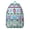 Greenish-blue, variant on Vintage Bohemian Print Backpack for Adults, Large Capacity Boho Style Bookbag with Multiple Pockets, School Backpack for Students, Commute, Travel, College, Great Gift Choice