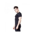 thumbnail image 2 of Topumt Men Compression V-Neck Sport T-shirt Shor Short Sleeve Tee, 2 of 6