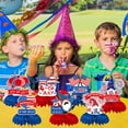 thumbnail image 5 of 250 Anniversary Usa 4Th Of July Independence Day Decorations Red, White Blue Honeycomb Set Fourth Of Decorative Props Party Supplies, 5 of 5