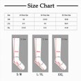 thumbnail image 3 of NOLDARES Christmas Print Compression Socks for Women Men 20-30mmhg Knee High Stocking for Sports Running Travel Nurses(S021-X), 3 of 4