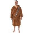thumbnail image 5 of Big and Tall Chewbacca Costume Robe Star Wars Adult Plush, 5 of 5
