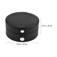 thumbnail image 3 of OULII Boîte de Rangement pour Bijoux de Voyage Ronde Protection Bijoux pour Extérieur 1Pcs, 3 of 8