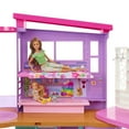 thumbnail image 3 of Barbie Vacation House Playset with 30+ Pieces, Toy for 3 Year Olds & Up - Walmart Exclusive, 3 of 6