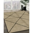 thumbnail image 2 of Ahgly Company Indoor Rectangle Abstract Brown Solid Area Rugs, 2' x 5', 2 of 6