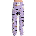 thumbnail image 4 of Satingcolo Men's Halloween Printed Drawstring Pajama Pants Comfortable Sleepwear with Fun Halloween Pattern for Lounging and Sleeping at Home, 4 of 6
