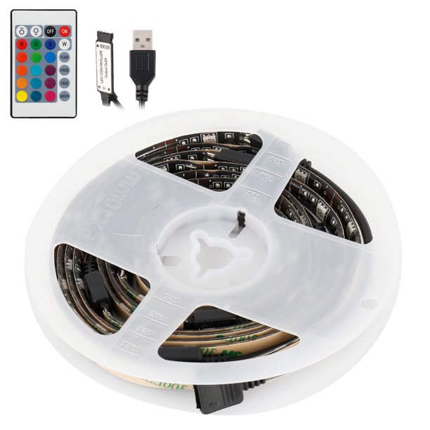 Hotbest 1set 0 5m 1m 2m 4m Color Remote Control Strip Rgb Usb Led String Light