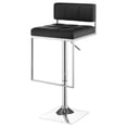 thumbnail image 6 of Alameda Adjustable Bar Stool Chrome and Black, 6 of 11
