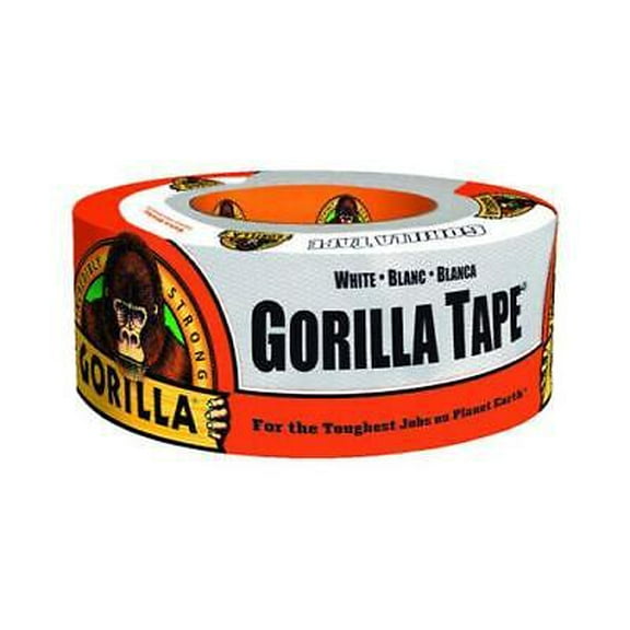 Gorilla 1.88 in. W x 10 yd. L Tape White (Pack of 6)