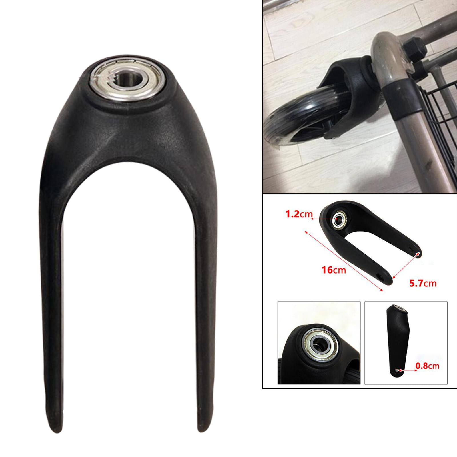 Wheelchair Front Fork Thickened ABS Wheelchair Accessories Replacement