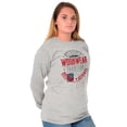 thumbnail image 3 of Patriotic American Workwear Tradition Plus Size Long Sleeve Graphic Tee Shirt Brisco Brands 2X, 3 of 6