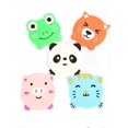 thumbnail image 2 of 5PCS Silicone Rubber Coaster Colorful Animal Coaster Cup Mat for Drinks Durable Non-Slip Hot Pads Protection Furniture Damage for Home and Kitchen Use, 2 of 5