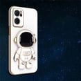 thumbnail image 3 of Funda chapada con soporte plegable de astronauta para Xiaomi Note 12 12S 12C 11 11S 10S 10A 9T A1, funda de silicona con soporte para Redmi Note13, 3 of 5