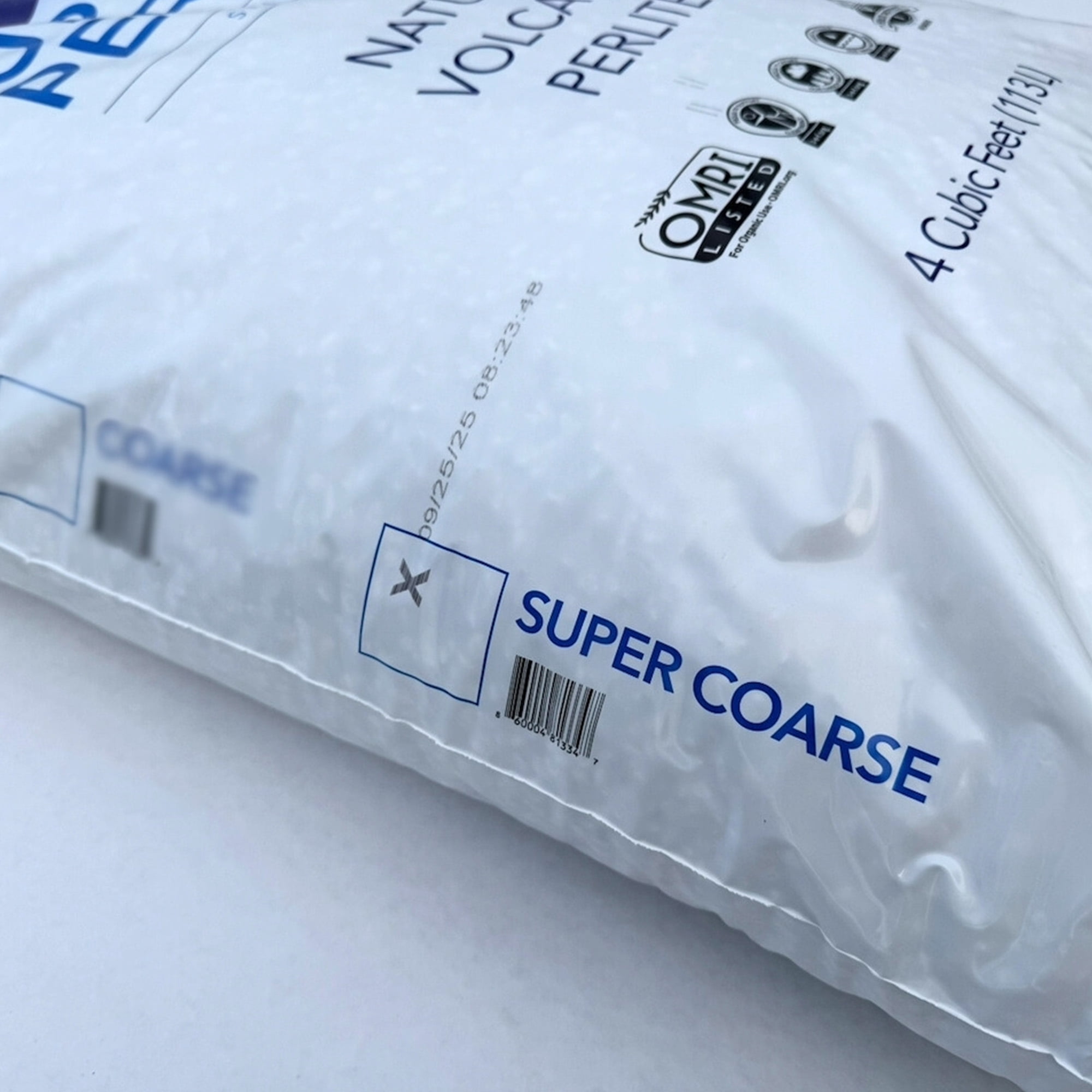 Supreme Perlite Super Coarse Horticultural Perlite for Potting Soil Mixes, 4 Cu Ft Bag