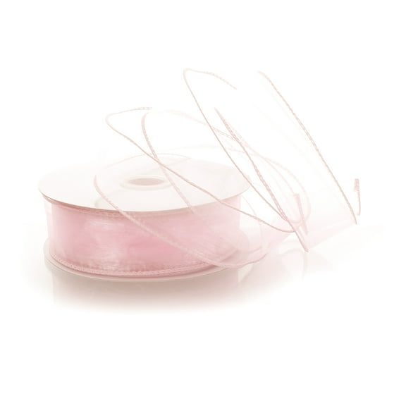 Ribbon Traditions 1.5" Wired Sheer Organza Ribbon