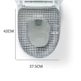 thumbnail image 2 of Asiento Inodoro - Cadena Gela Pequeña Engrosada Gris Zhivalor LL-1606, 2 of 4