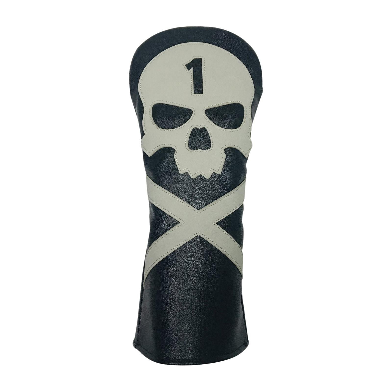 harayaa Durable Golf Driver Head Cover Waterproof No. 1, 3/5, UT Drivers Headcover Woods Black