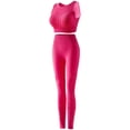 thumbnail image 2 of FNFYFH Women’s Workout Sets 2 Piece Seamless Yoga Leggings and Sports Bra Gym Outfits Activewear Matching Set, 2 of 6
