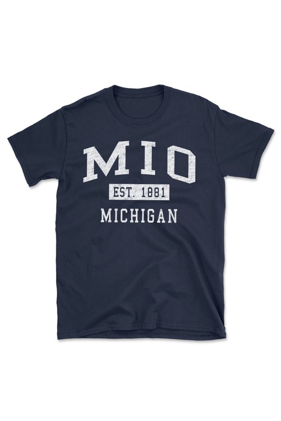 Mio Michigan Classic Established Men's Cotton T-Shirt