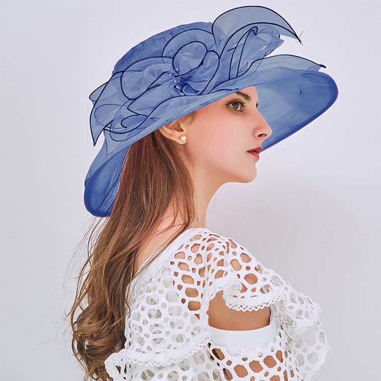 dresses and hats for kentucky derby Kentucky-Derby Fascinator Womens 2026 Floral Tea Party Bridal Church Wedding Headwear Black One Size at Amazon Women's Clothing store or if you are considering a custom design HuangHuanChen Kentucky Derby hat Fascinator