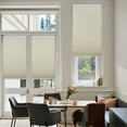 thumbnail image 3 of Keego Cordless Cellular Shade for Windows Insulated Mini Blinds for Room Darkening Blackout Beige, 20"W x 60"H, 3 of 8