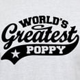 thumbnail image 3 of CafePress - World's Greatest Poppy Light T Shirt - Men's Classic Graphic T-Shirt, 3 of 4