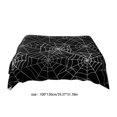 thumbnail image 3 of JOGZMZ Halloween Spider Web Throw Blanket - Soft Warm Polyester for Home Decor, Sofa & Outdoor Use, 3 of 6