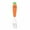 C, variant on Cute Cartoon Carrot Cutlery Food Material Kid Stainless Steel Tableware Carrot Fork Spoon/ Cute And Funny Cartoon Carrot Children'S Tableware C Fork