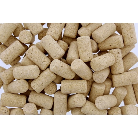 Bulk Wine Corks 1-¾” x 15/16” Fit Most Bottles, 100 Pack, Straight