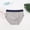 Gray z, variant on Boys Cotton Briefs, Block Color Comfort Breathability Elasticity Kids Underwear Boys Gray Size 6-8