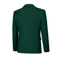 thumbnail image 4 of ETHAN Mens Casual Blazer for Wedding Slim Fit Formal Suit Jacket Lightweight Knit Sport Coat Two Button Blazer Jacket Dark Green XXL, 4 of 7