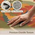 thumbnail image 6 of ODIKA 5'x7' Warm Earth Tones Autumn Serenity Washable Area Rug Nature Inspired Landscape Artistry for Small Living Room, Bedroom, Easy Care, Non-Shedding, Pet Friendly, 6 of 7