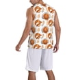 thumbnail image 2 of Sikiie Cute Squirrel Basketball Jersey Reversible Men's Mesh Athletic Sports Shirts Training Practice S-4XLLarge, 2 of 6