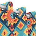thumbnail image 3 of Tribal Rustic Pattern Retro Black Out Curtains 84 Inch Length for Bedroom Living Room Windows 2 Panels Set, 3 of 6
