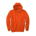 thumbnail image 3 of Carhartt ® Midweight Hooded Zip-Front Sweatshirt. CTK122, 3 of 3