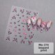thumbnail image 1 of Pegatinas para uñas con diseño de gato con lazo rosa, estilo francés, de leopardo, para esmaltado de uñas, de bellas artes, para manicura, 1 of 4