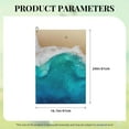 thumbnail image 4 of Kdxio Beach Pattern Golf Towel (24" X 16") with Carabiner Clip - The Convenient Golf Cleaning Towel, 4 of 8