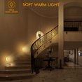 thumbnail image 1 of Motion Sensor Light Bulb Led Warm Soft Day Night Lights Outdoor External Stick-on Wall Lamp Infrared Sensor Night Light Motion Sensor Light, LED Stick On Night Light, Battery, 1 of 8