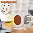 thumbnail image 5 of Eespoir Portable Indoor Space Heater, Small Desk Heater, Portable Heater with Overheat and Tip-Over Protection, Quiet and Energy Efficient Heating, White, 5 of 7