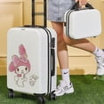 thumbnail image 2 of Sanrioed My Melody18-26 Inches Trolley Case Cute Suitcase Anime Kawaii Mute Universal Wheel Student Travel High Capacity Storage, 2 of 5