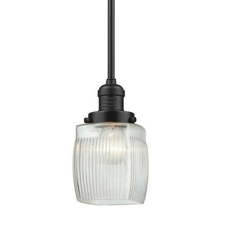 

Innovations Lighting 201S Colton Colton 1 Light 6 Wide Mini Pendant - Oil Rubbed Bronze /