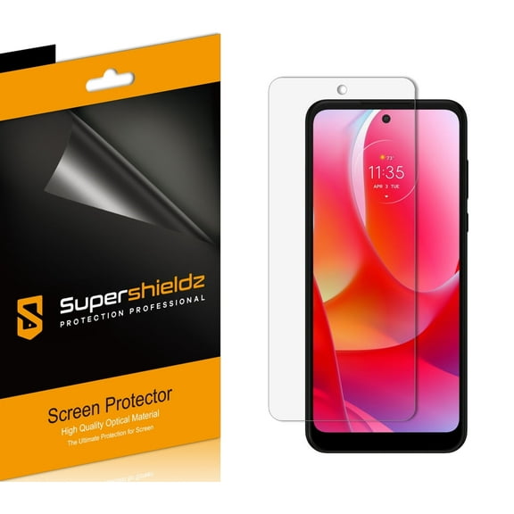 (3 Pack) Supershieldz Designed for Motorola Moto G Play (2023) Screen Protector, High Definition Clear Shield (PET)