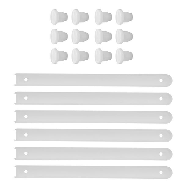 Hemoton 3 Sets Plastic Drawer Slides Drawer Replacement Parts Drawer