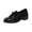 Black, variant on Willtoo Women's Retro Bowknot Loafers Breathable Slip-On Platform Loafers Chunky Heel Comfortable Round Toe Shoes Low Heel Dressy Walking Work Shoes