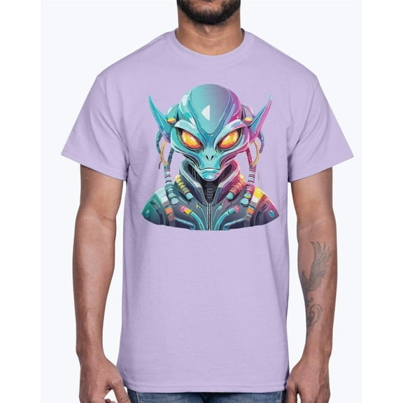 Gildan 2000 Unisex Ultra Cotton Alien Shirt, Tee Shirt with Alien