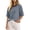 Navy, variant on Striped T Shirts for Women Crew Neck Half Sleeve Tee Shirts Relaxed Fit Casual Weekend Walk Lightweight Basic Tops