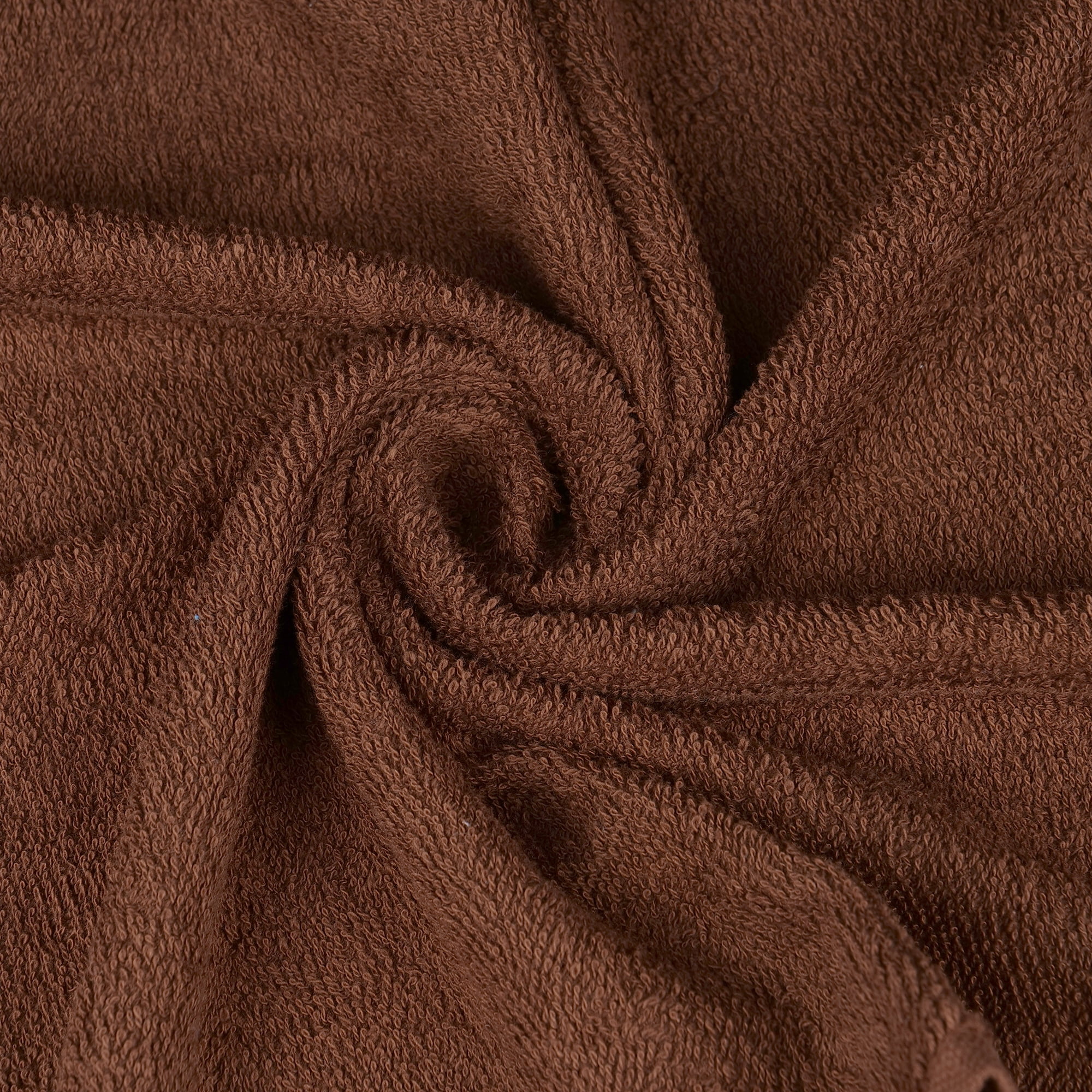 Triangle Weavers 100% Cotton Brown Terry Towels 550 GSM Set of 6 – 2 Bath, 2 Hand, 2 Wash Towels