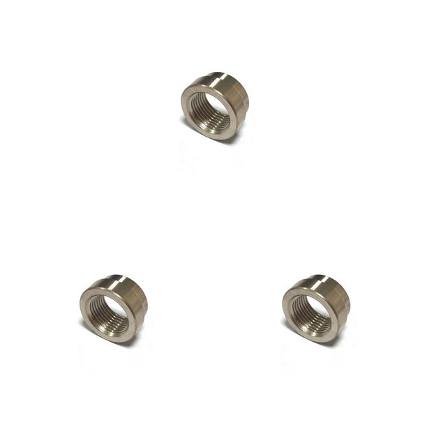 Riwesomey Sensor de oxígeno Universal M18x1.5, tuerca hexagonal, sujetador de tubo de escape para vehículo, herramienta de fijación, Type1